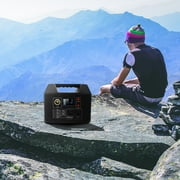 Rubicon 300W Portable Power Station , 296Wh Backup Lithium Battery, 110V/300W Pure Sine Wave AC Outlet, Solar Generator (Solar Panel Not Included) for Outdoors Camping Travel Hunting Blackout