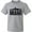 AC-Heather Grey, variant on Miami Skyline Grunge Youth T-Shirt