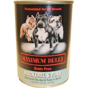 MAXIMUM BULLY CANNED DOG FOOD 12 CT.