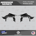 thumbnail image 2 of Kalair GFX Graphics Kit for Yamaha ATV YFZ 450 (2009-2013) Warrior Series, 2 of 5