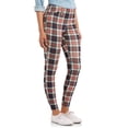thumbnail image 3 of Time and Tru Women's Soft Knit Print Jeggings, 3 of 5