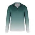 thumbnail image 4 of Blusa y camisa de manga larga con cuello alto para hombre, ropa deportiva para el hogar, pijamas, camiseta de color liso, blusa deportiva de poliéster para hombre, 4 of 4