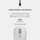 thumbnail image 2 of Mouse ACTECK OPTIMIZE TRIP PRO MI580 Inalambrico USB 2.4 GHz + BT 1600dpi 6 Botones Ergonomico, 2 of 6