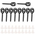 thumbnail image 4 of FLAMEEN Bait Screws Chod Rig Ring Stops, Light And Compact Bait Screws With Carp Rig Ring Stops For Carp Fishing Tackle Hook Screw, 4 of 8