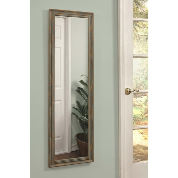 Over The Door Mirror Farmhouse Antique Turquoise 51 X 15 By Martin Svensson Home Com Over The Door Mirror Farmhouse Antique, How To Mount Over The Door Mirror On Wall