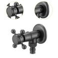 thumbnail image 6 of deevoka Bathroom Angle Stop Valve Copper Water Shut Off Valve for Sink Bathroom Home Style B, 6 of 9