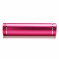thumbnail image 1 of Aluminum Cylindrical Mini Battery Bank Power battery bank box; Back Case Cellphone 18650 Battery Backup Charger DIY Box, 1 of 6