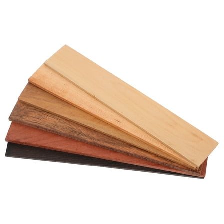Pawsdot 6 Pcs Wood Panel Boards Assorted Color For Garden Bench Replacement DIY Enthusiasts