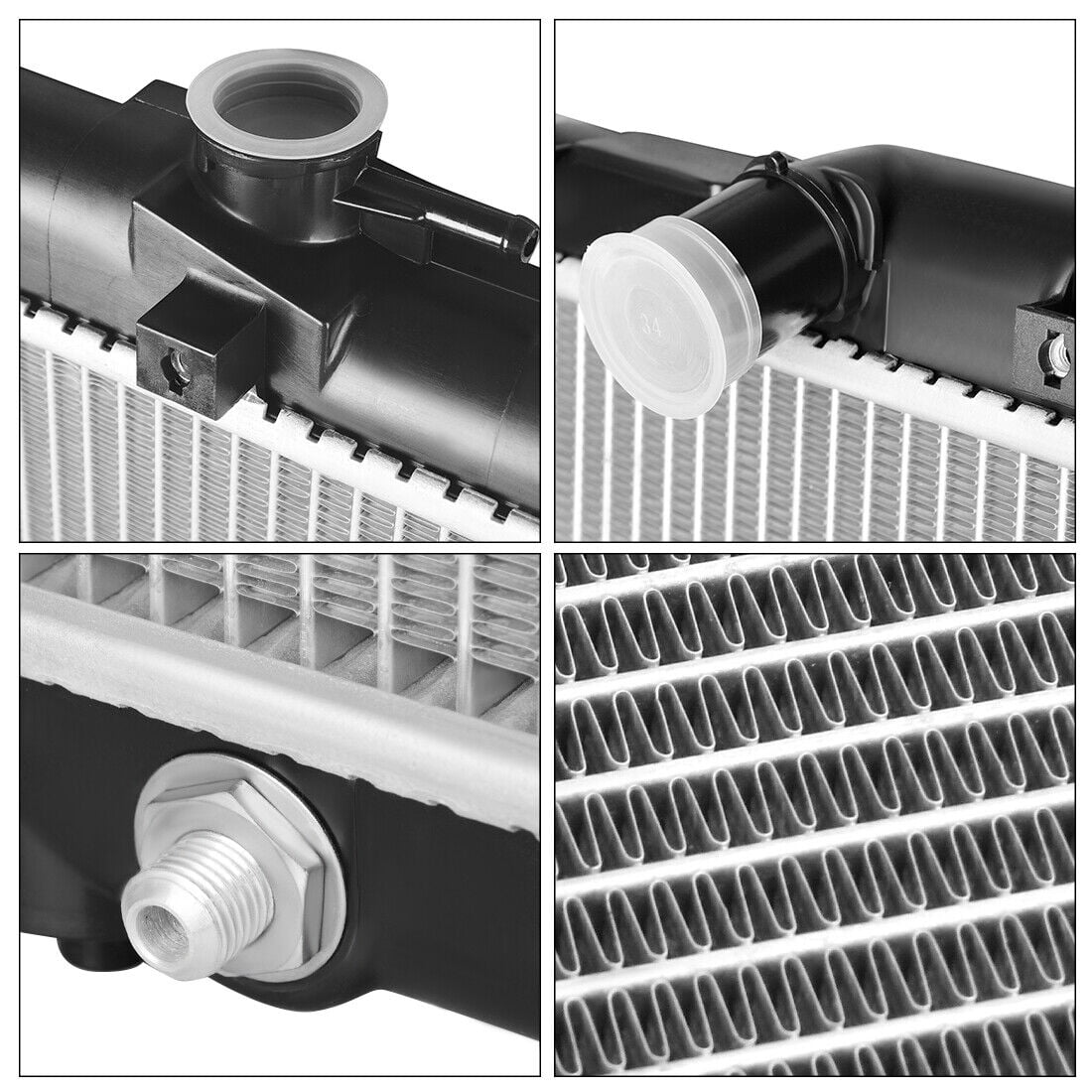 RVNI Radiator fit for 2005 06 07 08 2009 2010 Honda Odyssey DX EX EX-L Touring 3.5L