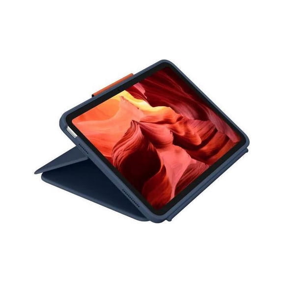 (Open Box) Logitech Rugged Combo 4 Touch Keyboard Case for Apple iPad 10th Gen 920011-130