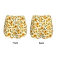 thumbnail image 5 of Lsque Classical Cute Sunflower Printed Women's Running Shorts with Liner Pockets,Elastic Quick Dry Workout Athletic Gym Yoga Shorts,Womens High Waist Shorts-Small, 5 of 9