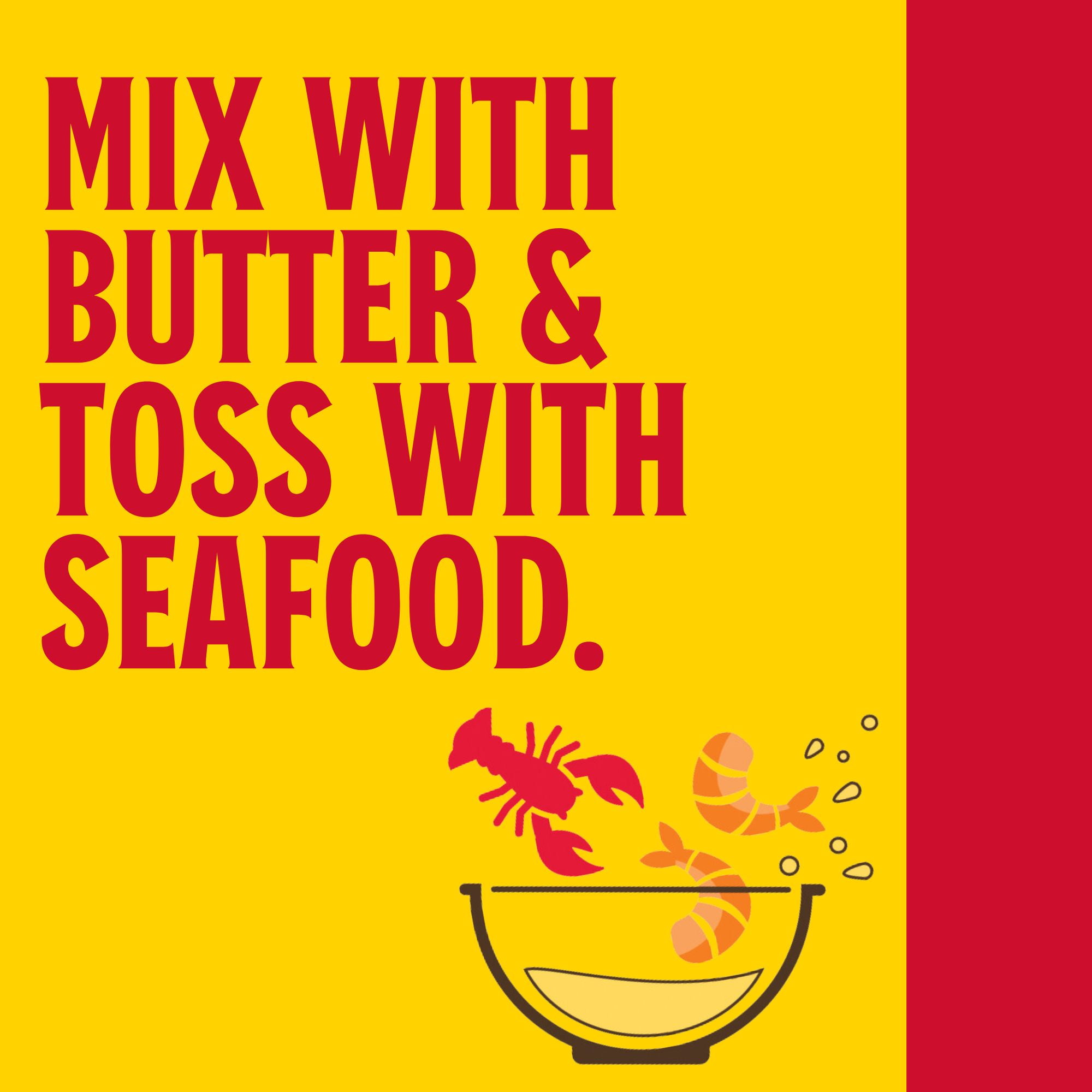 Louisiana Fish Fry Cajun Drip Chili Crush Butter Seasoning Mix, 2 oz Bag