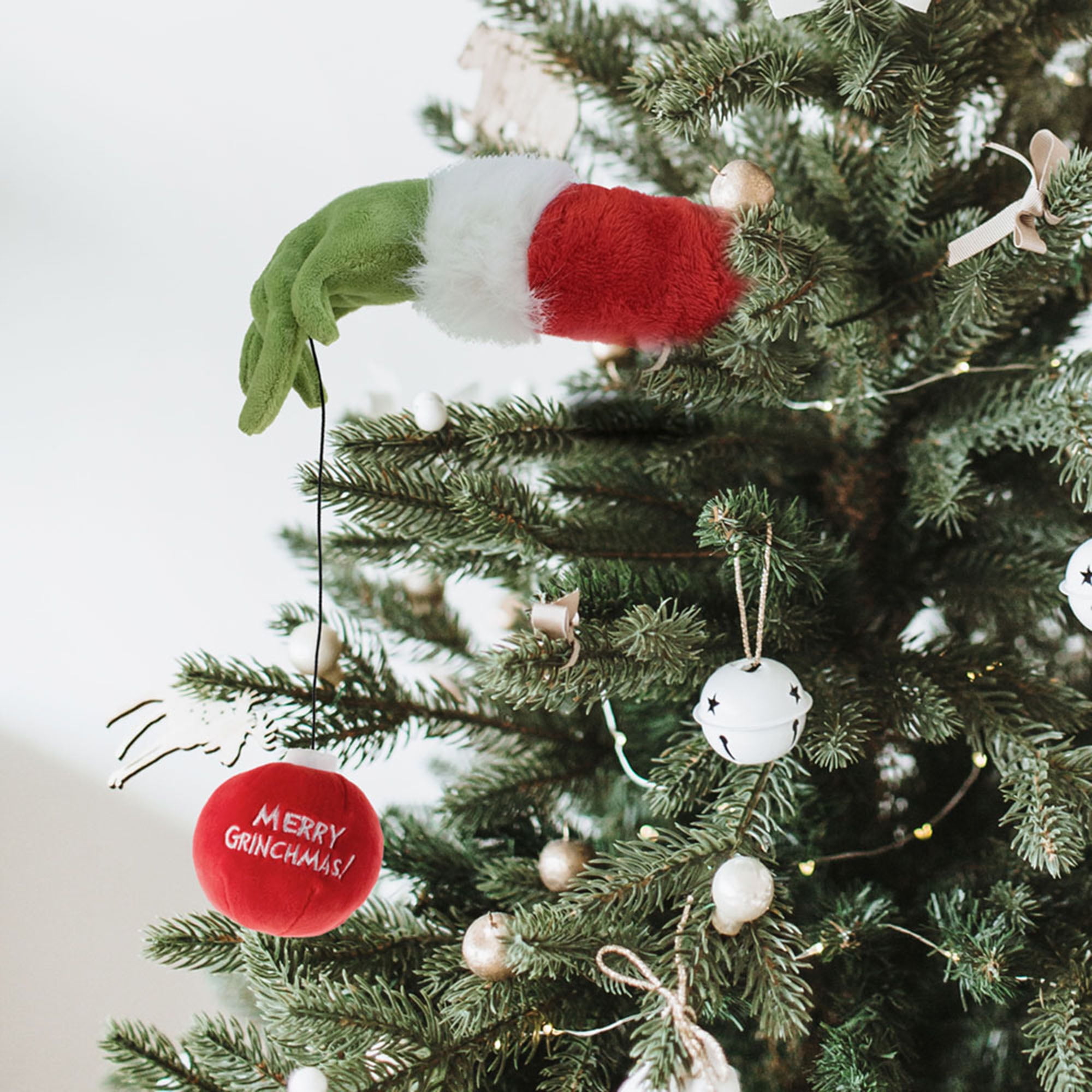Dr. Seuss' The Grinch Who Stole Christmas Dr Seuss' The Grinch Who Stole Christmas, Grinch Arm Stealing Ornament Christmas Tree Decration, Plush