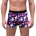 thumbnail image 1 of MIASHUI Caleçons de Pâques pour Hommes Doux Respirants Confortables pour Usage Quotidien et Festif Violet Foncé,S, 1 of 5