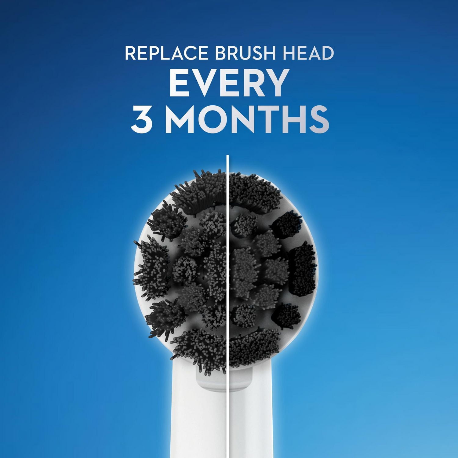 Brosse à dents à pile Oral-B Pro 100 au charbon, noir