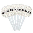 thumbnail image 1 of Octavia Cupcake Picks Toppers - Set of 6 - Mutlicolored Speckles, 1 of 1