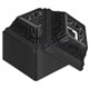 thumbnail image 1 of KAKOWELY 10Ud Cubierta Reutilizable Color Negro Para Falda De Poste De PVC En Exteriores Y Porches, 1 of 6