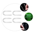 thumbnail image 2 of 4 Pcs Tubes en Verre Transparents en Forme de U pour Aquarium, 2 of 8