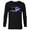 Black, variant on Marvel WHAT IF…? The Watcher Cosmos - Long Sleeve T-Shirt for Men – Customized-White