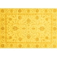 thumbnail image 1 of Ahgly Company Indoor Rectangle Oriental Yellow Modern Area Rugs, 2' x 4', 1 of 4
