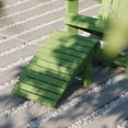 thumbnail image 4 of Wildridge Heritage Folding Footstool, Lime Green - Outdoor Weather Resistant HDPE Ottoman for Adirondack Chair, 4 of 5