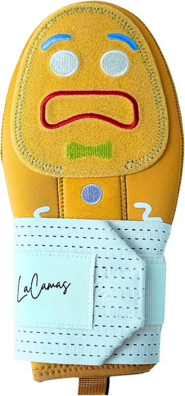 Baseball Sliding Mitt – Youth & Adult Sizes – Drippy Designs (Gingerbread, Ninja, Ice Cream, Alien, USA, Cyclops) – Left & Right Hands – Hand & Wrist Protection
