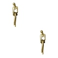 thumbnail image 3 of Cateissary de postura sentada portátil, de baño, estante de escritorio, estantería, mesita de noche, decoración, adorno de moda Oro Tipo 2 2piezas, 3 of 6