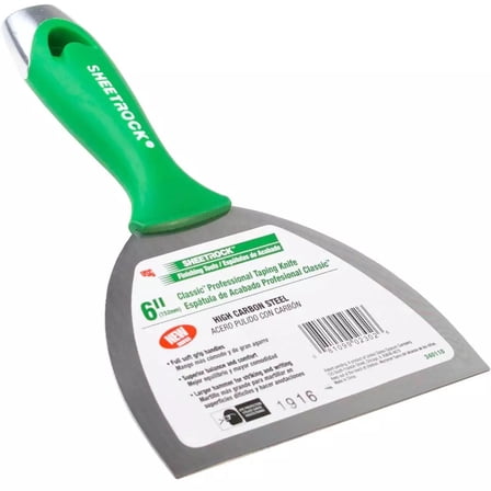 USG Sheetrock 6 in. Classic Polished Carbon Steel Joint Knife