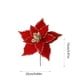 thumbnail image 4 of Fiudx Magnolia Artificial Grande, Franela con Bordes Brillantes, Pétalos Brillantes para Corona Navideña, Decoración Navideña Versátil para Árbol, Chimenea y Mesa, 25 X 15 Cm., 4 of 7