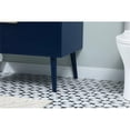 thumbnail image 5 of Elegant Lighting Vf41036m Boise 36" Free Standing Single Basin Vanity Set - Blue, 5 of 8