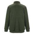 thumbnail image 4 of Baqcunre Men'S Solid Color Half Zip Outdoor Standing Collar Long Sleeved Sweater,XXL,Quarter Zip Pullover Men,Mens Sweatshirt,Long Sleeve Shirts For Men,Men'S Fashion Hoodies & Sweatshirts,,Green, 4 of 4