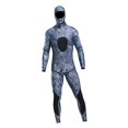 thumbnail image 4 of Trajes de neopreno elásticos para Hombre Trajes de buceo de 3mm de neopreno para surf natación de manga rga con capucha térmica para ejercicio Coral Azul XL DYNWAVEMX Traje de buceo para hombres, 4 of 8