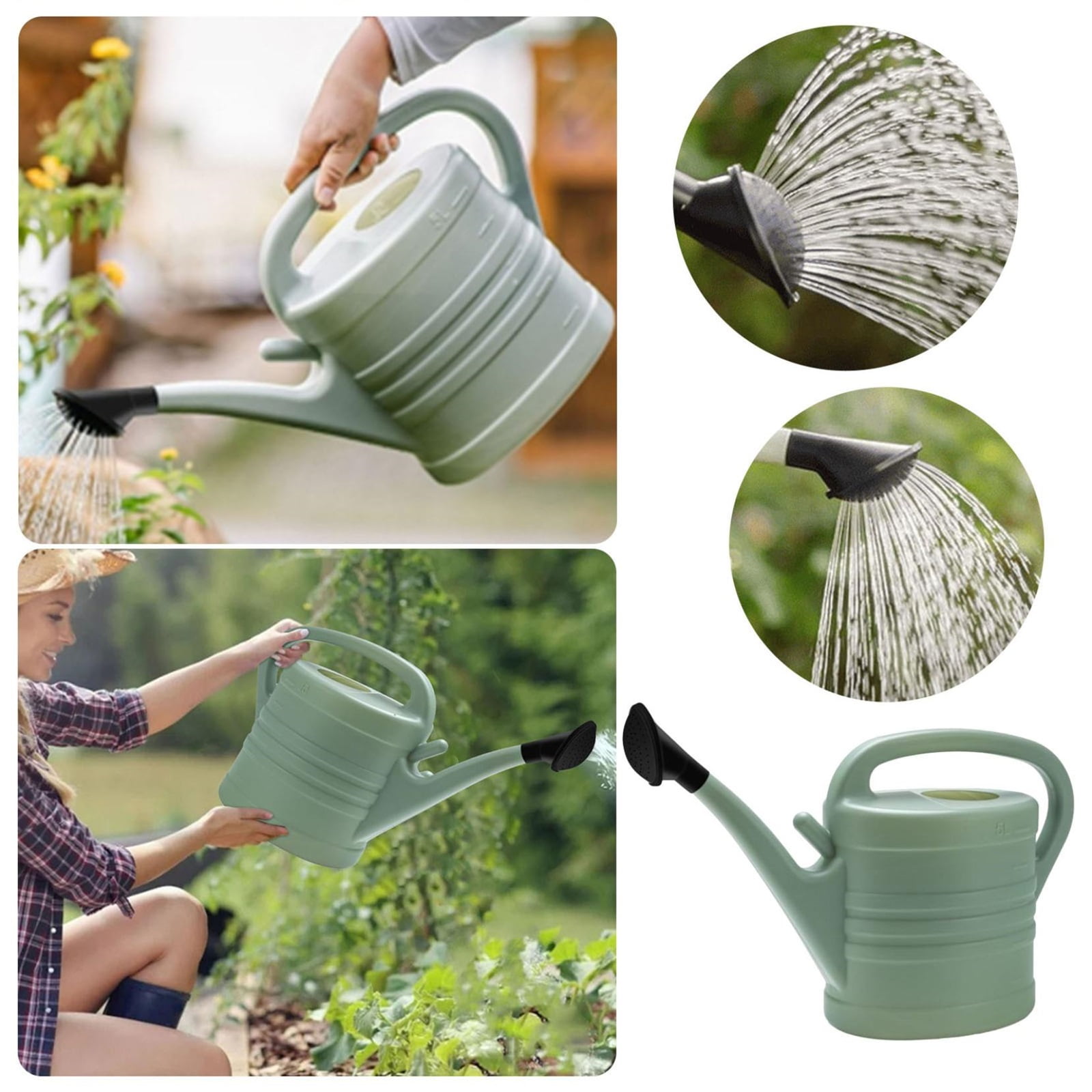 Watering Cans Classic 10 L Plastic Garden Watering Can For Indoor And Outdoor Use Watering Flowers Indoor Garden Home Apartment Garden Tools With Spray