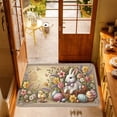 thumbnail image 4 of Zoxiy Home Party Decor,Easter Rug,Easter Bath Rugs,Easter Bathroom Rug,Rug for Easter,Bunny Egg Bath Mat,Easter Rabbit Bath Mat,Bunny Rug,Soft and Absorbent,Easter Carpet,Egg Rug,1PC,23.6"x15.7", 4 of 7