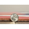 thumbnail image 7 of Linon Outdoor Washable Area Rug Collection, Orange and Pink, 3' x 5', 7 of 7