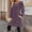 Purple, variant on Ovbmpzd Pocketed Fall Dresses for Women Long Sleeves Red Plus Size Cozy Dresses Loose Semi formal Elegant Dresses