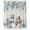 Beige, variant on Xipuska Blue Snowman Shower Curtain - Water Repellent Fabric Shower Curtains Washable, Eucalyptus Christmas Poinsettia Retro Snowy Decorative Cloth Bathroom Curtains Modern Bath Decor 36"x72"