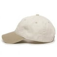 thumbnail image 5 of Outdoor Cap GWT-111 Unstructured Garment Washed Twill-Putty/Khaki-Adult, 5 of 8