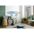 thumbnail image 4 of Simply Daisy 4' x 6' Big Star Chenille Rug, Nautical Blue, 4 of 4