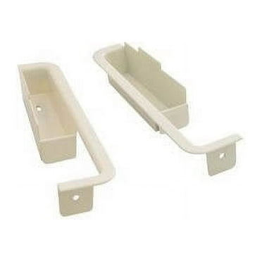 Scott Drake C9ZZ6524046-7WT Deluxe Door Cups White Pair