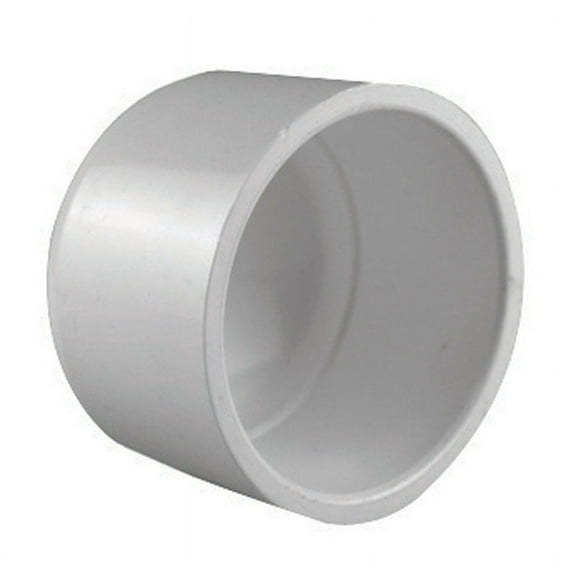 Charlotte Pipe Cap Sch 40 Pvc 2-1/2 " White
