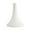 White, variant on The Floral Society Short Ceramic Grand Taper Candleholder, White, Tall