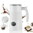 thumbnail image 1 of Milk Frother 4 in 1 Hot and Cold Milk Frother 400W Removable Non-stick Inner 11.84 oz/350 ml Electric Automatic Milk Frother and Steamer for Coffee and Hot Milk, 1 of 8