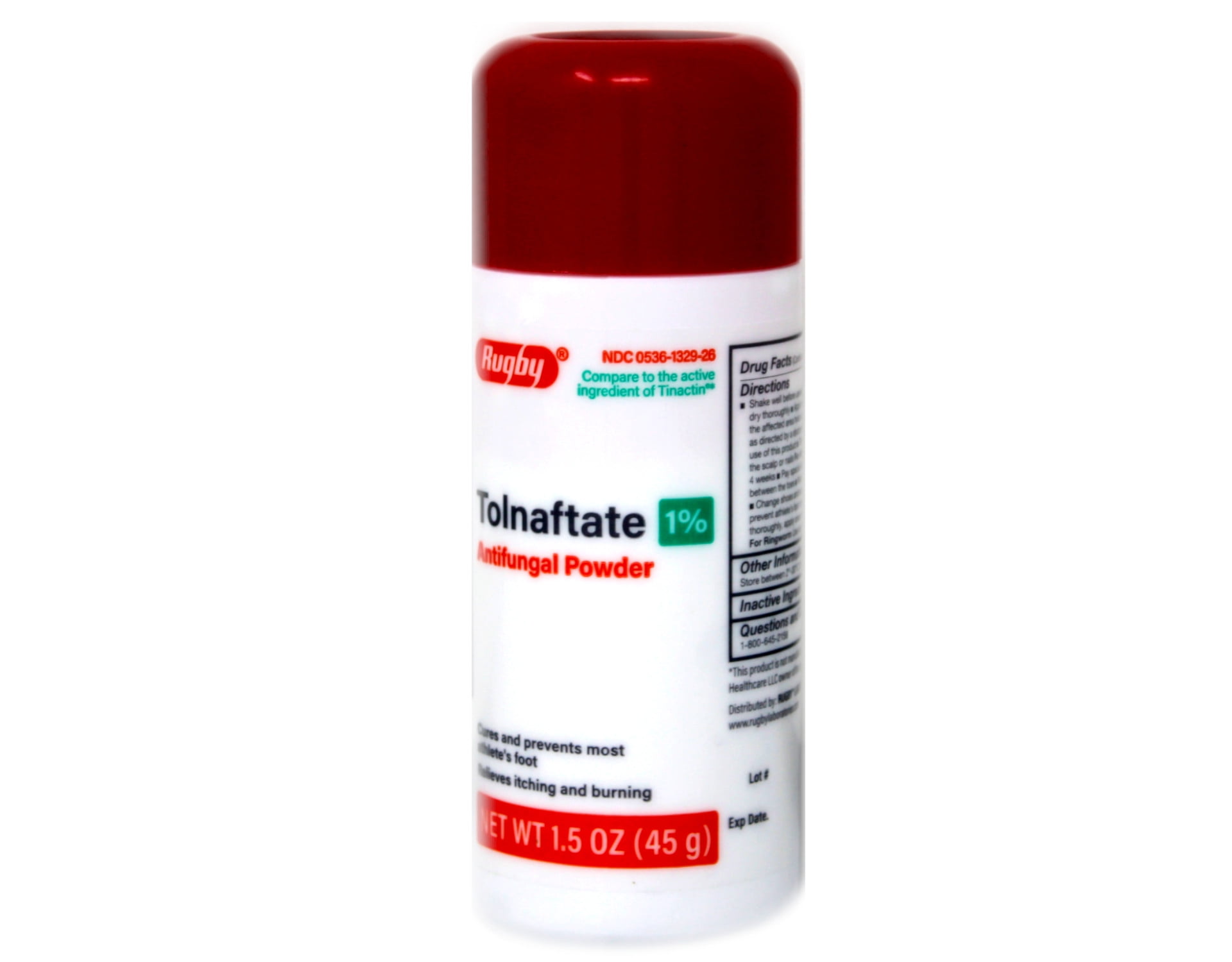 Tolnaftate 1% Antifungal Powder - Compared to Tinactin 1.5 oz Each