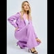 thumbnail image 5 of Conjuntos de 2 Piezas para Mujer: Blazer Elegante, Chaqueta, Pantalón Recto de Cintura Alta, Conjunto Informal de Negocios. Púrpura XXL, 5 of 10