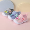 thumbnail image 4 of Toddler Baby Boys Girls Shoes Children Cartoon Calling Sneakers Calling Non Rubber Sole Outdoor Shoes for Boys Girls Size 3-6 Months, 4 of 5