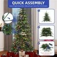 thumbnail image 5 of ModFusion 6FT Green Christmas Tree with 300 LED Lights and Remote Control, 1628 Branch Tips, 5 of 10