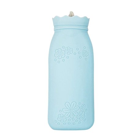 650ml Warm Belly Heat Pack Winter Water Heating Pad Hand Warmers Hot Warm Bag Hot Water Bottle BLUE