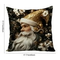 thumbnail image 3 of Luoshdecor Christmas Pillow Cover ,Xmas Gift,Christmas Theme Winter Decorative Throw Pillowcase for Indoor Bedroom Couch Decor 18X18 in, 3 of 6