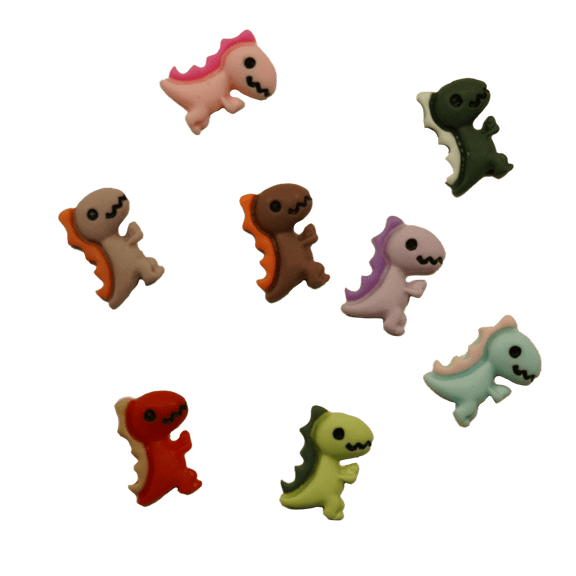 Extinct Flat Backz Buttons Galore Sewing & Craft Buttons - Set of 3 Packs